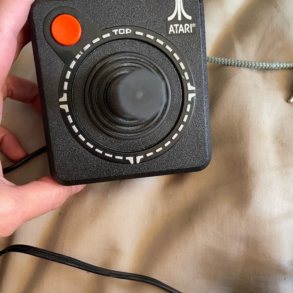 Atari Black Joystick Controller